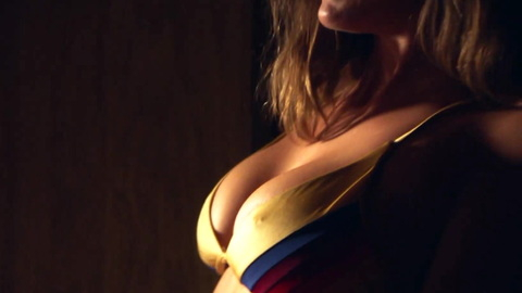 Hottest Janine Cody Scenes. Bikini, Sexy, brunette, cleavage. 954777