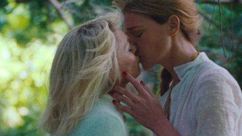Vanessa Paradis in Knife+Heart (2018) Lesbian Sexy Blonde Kissing 871512
