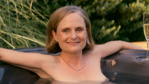 Nudes of DeDe Halcyon Day from Tales of the City. Breasts, Skinny Dipping, champagne. 871692