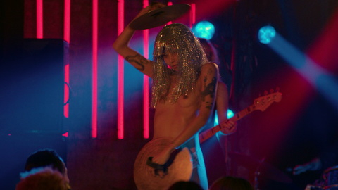 May Hong Naked as Margot Park. Breasts, Tattoos, band. 871635