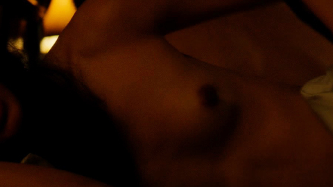 Charlene Almarvez Naked as Yvette Kaishek. Breasts, laying in bed, left breast. 875049