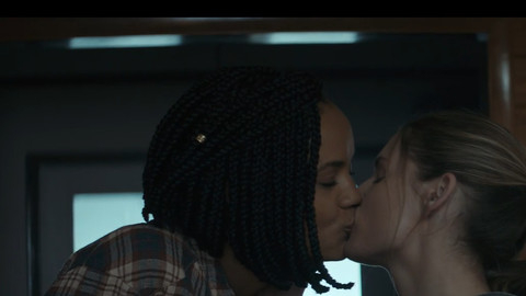 Swamp Thing's Sexiest Scenes with Maria Sten. Lesbian, Black, braids. 871950