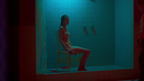 Nudes of Sandy from Too Old to Die Young. Breasts, bathroom, nude. 872490