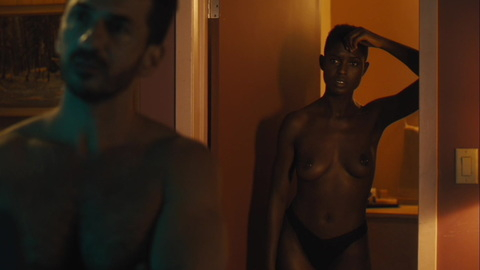 Nudes of Josie from Jett. Breasts, Underwear, black panties, doorway. 873282