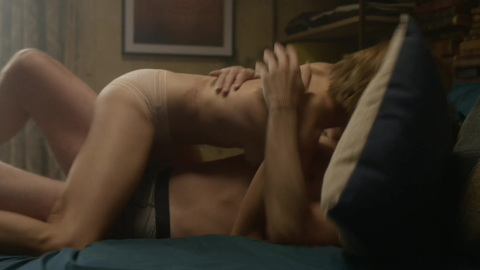 The Rook's Sexiest Scenes with Emma Greenwell. Sexy, Underwear, bed, man/woman. 875670