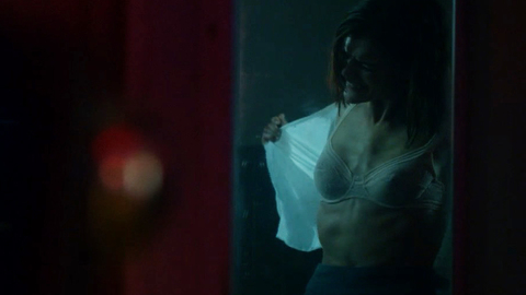 Hottest Myfanwy Thomas Scenes. Underwear, SFW, tan bra. 873765