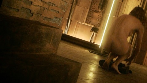 Nudes of Niko Breckinridge from Another Life. Butt, barefoot, contrasty. 958266