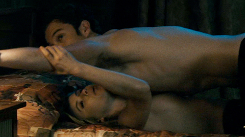 Sexiest Scenes of Annie January / Starlight from The Boys. Sexy, SFW, couple in bed. 921527