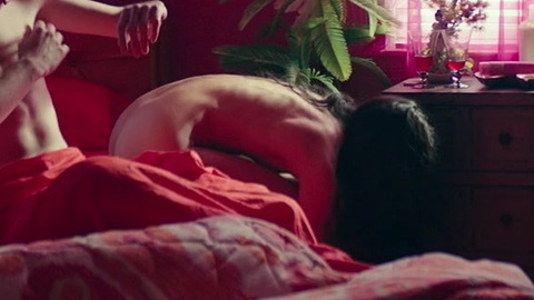 Sonoya Mizuno Naked as Sarah. Butt, bent over, in bed. 887979