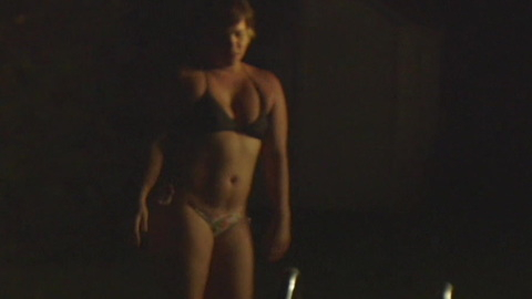 Hottest Monica Scenes. Bikini, dark, night. 880125