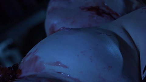Rachel Lagen Naked as Savanna Dane. Breasts, bloody, close up. 881763