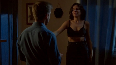 The Hockey Girls's Sexiest Scenes with Íria del Río. Sexy, Underwear, SFW, black bra. 911808