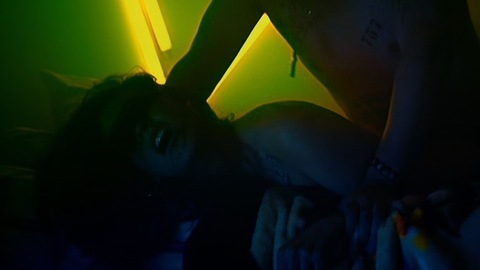 Hottest Isabel Arraiza Scene in American Dreamer. Sexy, doggy style, in bed. 927452