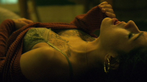Sexiest Scenes of Marina from American Dreamer. Underwear, Tattoos, cleavage. 927455