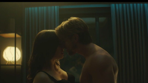 Titans's Sexiest Scenes with Conor Leslie. Sexy, Underwear, SFW, black bra. 883686