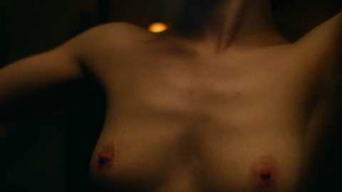 Nudes of Becca from Haunted. Breasts, close up, dark room. 885120