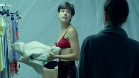 The Other Story's Sexiest Scenes with Avigail Harari. Underwear, bra, brunette. 885588