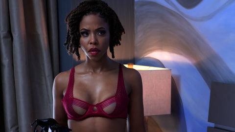 Hottest Andrea “Andi” Barnes Scenes. Underwear, bedroom, cleavage. 965781