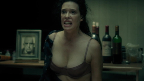 Hottest Dolores Scenes. Underwear, SFW, brown bra. 887763