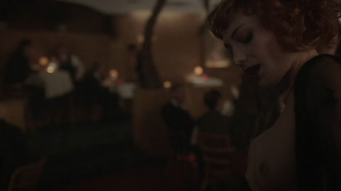 Nudes of Waitress from The Man in the High Castle. Breasts, bar, nude. 889446