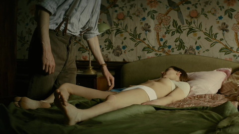 Nudes of Mathilde Barthélémy from House of Time. Breasts, Underwear, CMNF, bandage. 889632