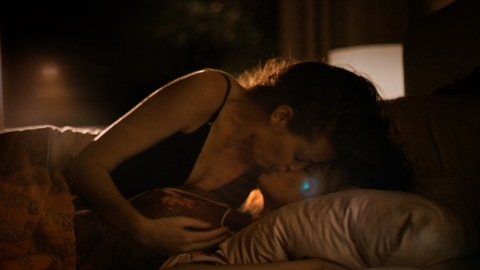 Hottest Natalie 'Nat' Bailey Scenes. Lesbian, in bed, kissing. 892035
