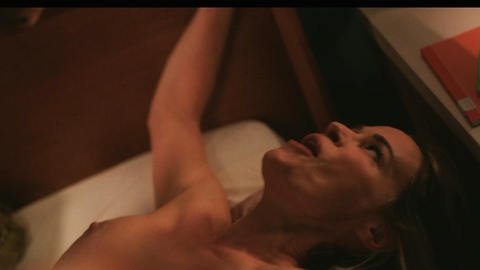 Leisha Hailey Nude as Alice Pieszecki. Breasts, blonde, man on top of woman. 982388