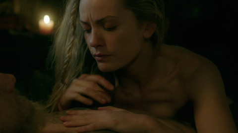 Hottest Ingrid Scenes. Sexy, braided hair, cleavage. 895779