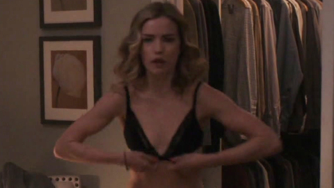 Dare Me's Sexiest Scenes with Willa Fitzgerald. Underwear, SFW, adjusting bra. 895110
