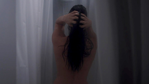 Deadcon's Sexiest Scenes with Claudia Sulewski. Sexy, brunette, long hair. 894684