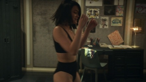 Hottest Soji Asha Scenes. Underwear, SFW, black bra. 896061
