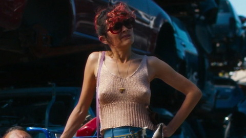 The Jesus Rolls's Sexiest Scenes with Audrey Tautou. Sexy, dog, junkyard. 900456