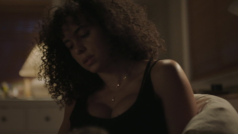 Hottest Leela Burns Scenes. Sexy, black dress, cleavage. 897861