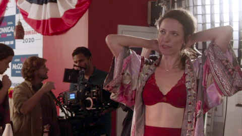 High Maintenance's Sexiest Scenes with Rebecca Hall. Sexy, Underwear, TV set, brunette. 898020