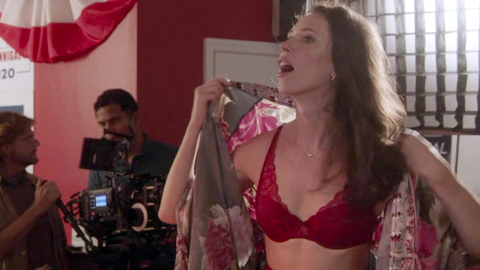 Hottest Self Scenes. Sexy, Underwear, TV set, brunette. 898017