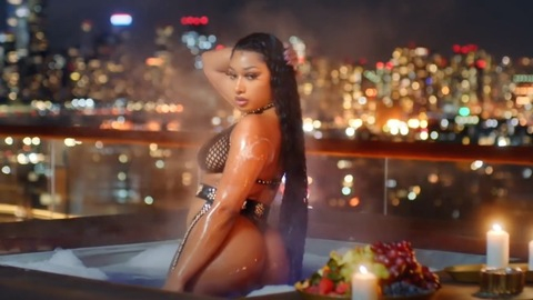 B.I.T.C.H's Sexiest Scenes with Megan Thee Stallion. Thong, Underwear, big butt, candles. 901032