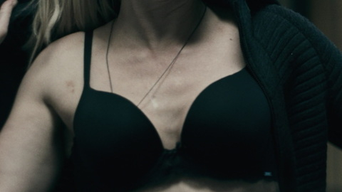 Valhalla Murders's Sexiest Scenes with Nína Dögg Filippusdóttir. Underwear, SFW, black bra. 901206