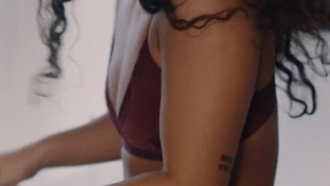 Eagles's Sexiest Scenes with Sarah Gustafsson. Underwear, bedroom, brown eyes. 902430