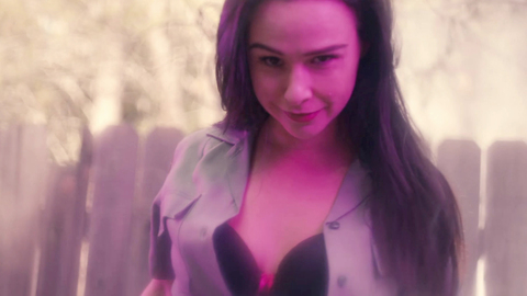 Hottest Ranger Stella Woodhouse Scenes. Underwear, brunette, cleavage. 902643