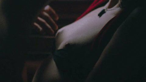 Aurora Perrineau Naked as Morgan. Breasts, bra pulled down, nude. 905823