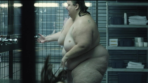 Itziar Castro Nude as Goya. Breasts, fighting in shower, large woman. 916748