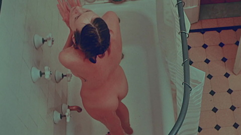 Nudes of Giovane Spettatrice from Abrakadabra. Butt, bathroom, overhead shot. 908496
