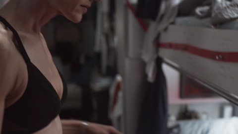 Snowpiercer's Sexiest Scenes with Jennifer Connelly. Underwear, black bra, changing clothes. 909084