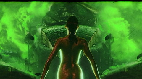 Nudes of Mima from Blood Machines. Butt, floating, nude. 909654