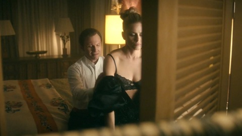 Dirty John's Sexiest Scenes with Amanda Peet. Underwear, SFW, bedroom. 911316