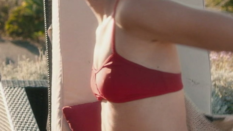Hottest Jessica Scenes. Bikini, Sexy, brunette, laying out. 911985