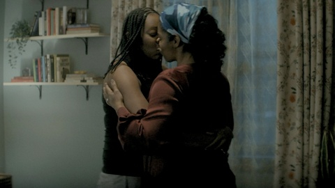 Sexiest Scenes of Dre from The Chi. Lesbian, Sexy, bandana, braids. 946799