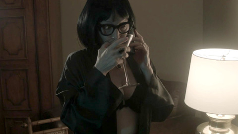 Stranger Hearts's Sexiest Scenes with Lydia C. Bushfield. Sexy, Underwear, bra, glasses. 913338