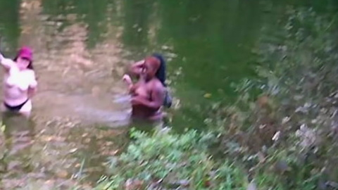 Naphatia St Pierre in Blood Moon River (2017) Breasts Blurry Nudity Breasts 914235