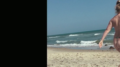 Nudes of Self from Expecting Amy. Butt, beach, hair up. 914268